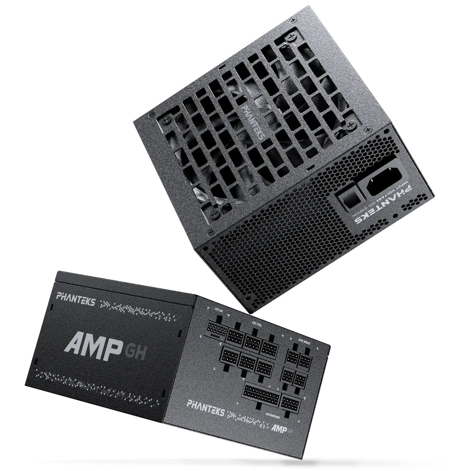 Phanteks AMP GH V2 1200W 80 PLUS Platinum power supply, PCIe 5.1, ATX 3.1 - 1200 Watt, black : image 4