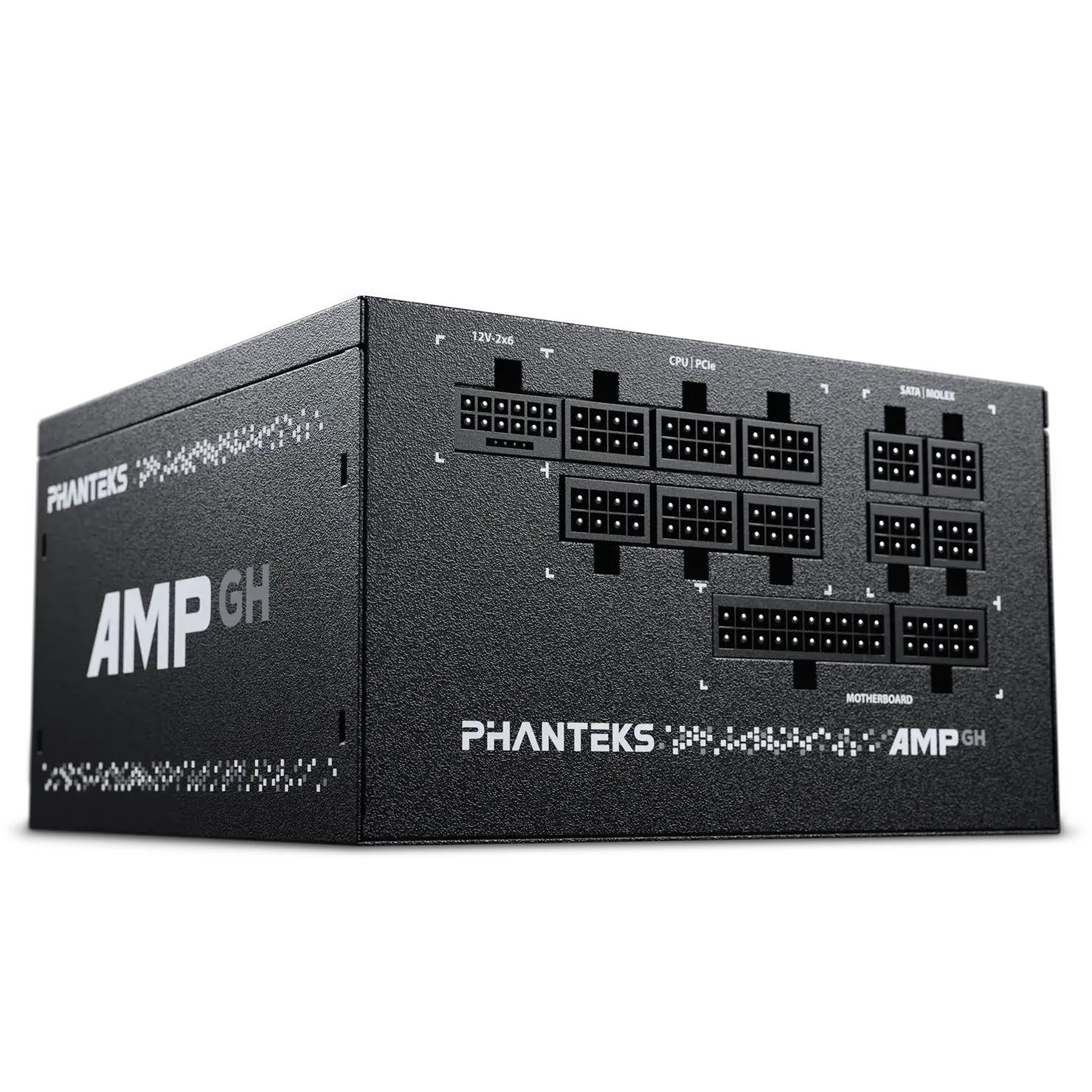 Phanteks AMP GH V2 1200W 80 PLUS Platinum power supply, PCIe 5.1, ATX 3.1 - 1200 Watt, black : image 3