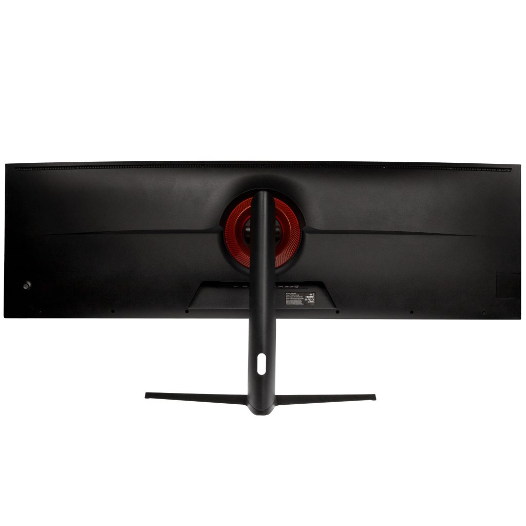 Nitro Concepts SM1 Simracing Monitor, 124.5 cm (49 inch) Curved, 144Hz, FreeSync, G-Sync, HDMI, DP, USB