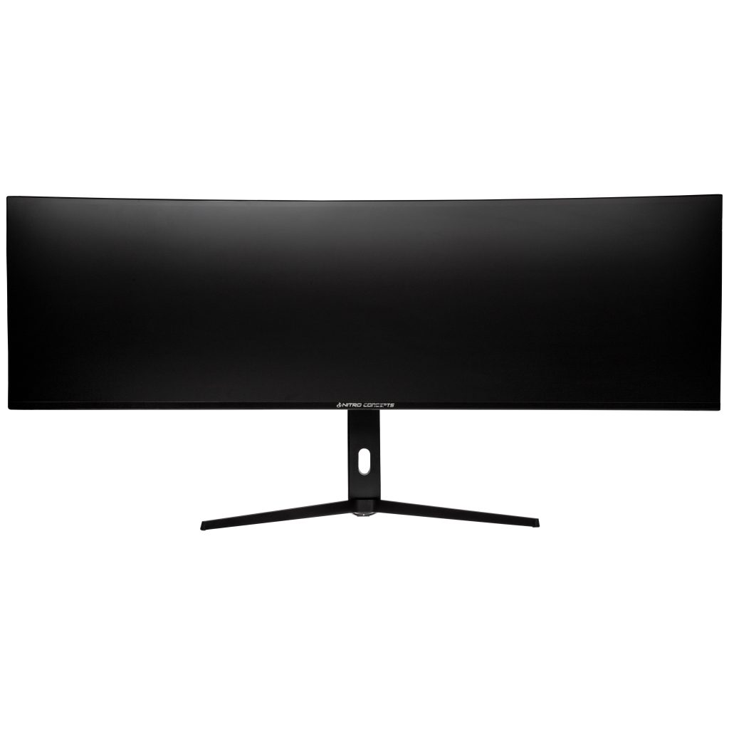 Nitro Concepts SM1 Simracing Monitor, 124.5 cm (49 inch) Curved, 144Hz, FreeSync, G-Sync, HDMI, DP, USB