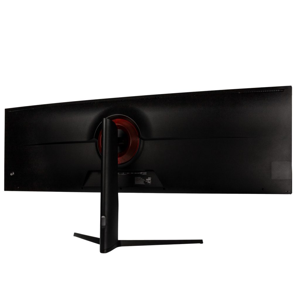 Nitro Concepts SM1 Simracing Monitor, 124.5 cm (49 inch) Curved, 144Hz, FreeSync, G-Sync, HDMI, DP, USB