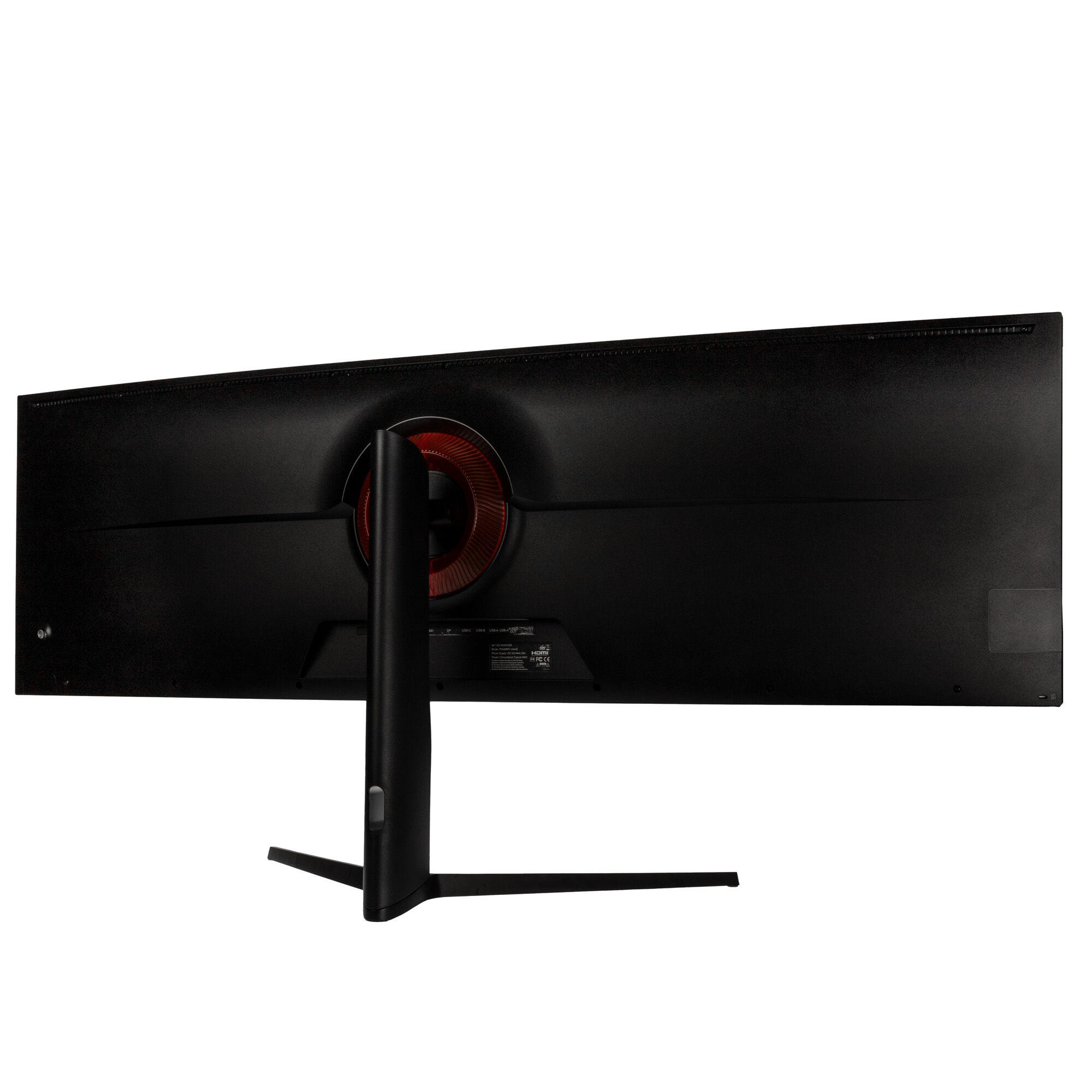Nitro Concepts SM1 Simracing Monitor, 124.5 cm (49 inch) Curved, 144Hz, FreeSync, G-Sync, HDMI, DP, USB