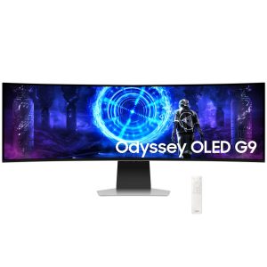 Samsung Odyssey OLED G9 G95SD, 49 inch gaming monitor, 240Hz, QD-OLED, G-SYNC Compatible