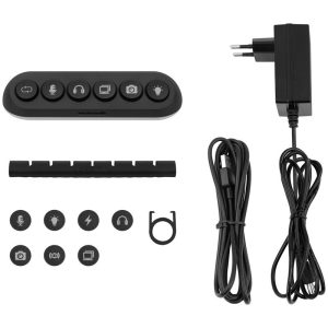 Streamplify HUB DECK 5, 4x USB 3.0, 1x USB 2.0, RGB, 12V, EU Power Cord - black