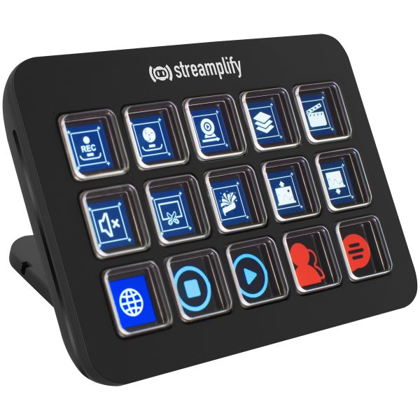 Streamplify STREAMING DECK ONE Stream Controller – Black