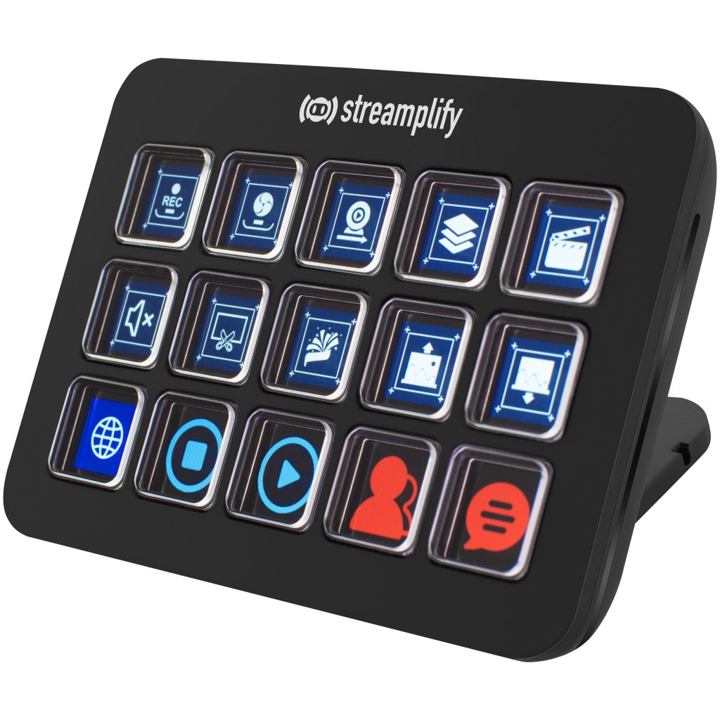 Streamplify STREAMING DECK ONE Stream Controller - Black