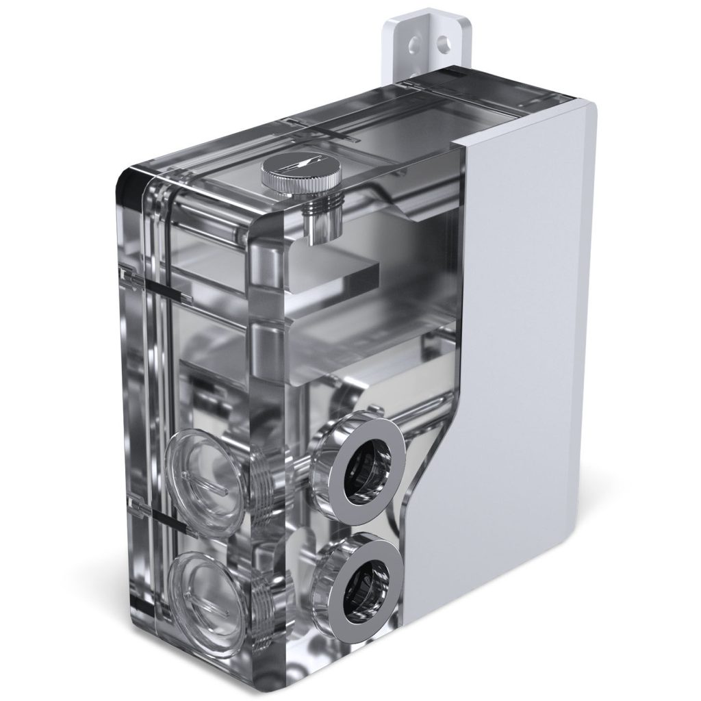 Phanteks Glacier EZ-Fit 120RES-DDC Body DDC reservoir, ARGB - 120mm, black