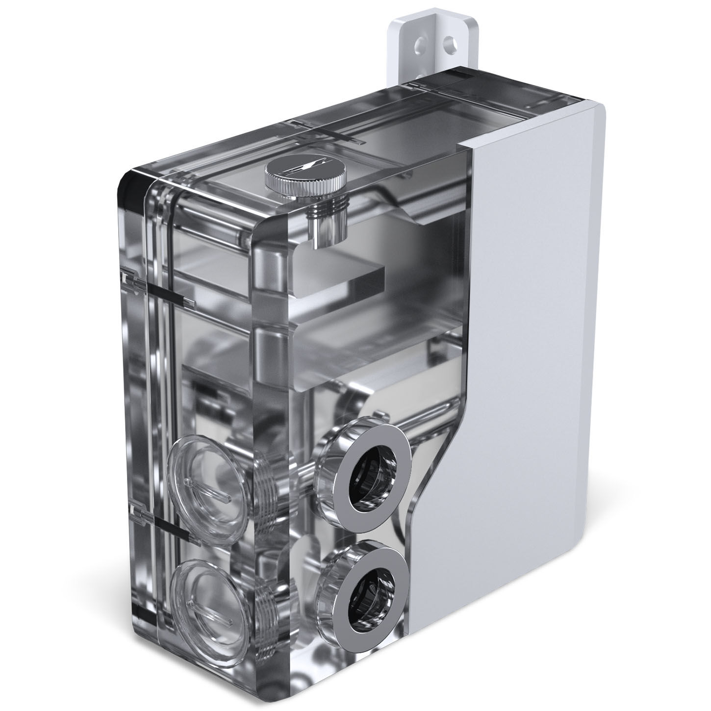 Phanteks Glacier EZ-Fit 120RES-DDC Body DDC reservoir, ARGB - 120mm, black