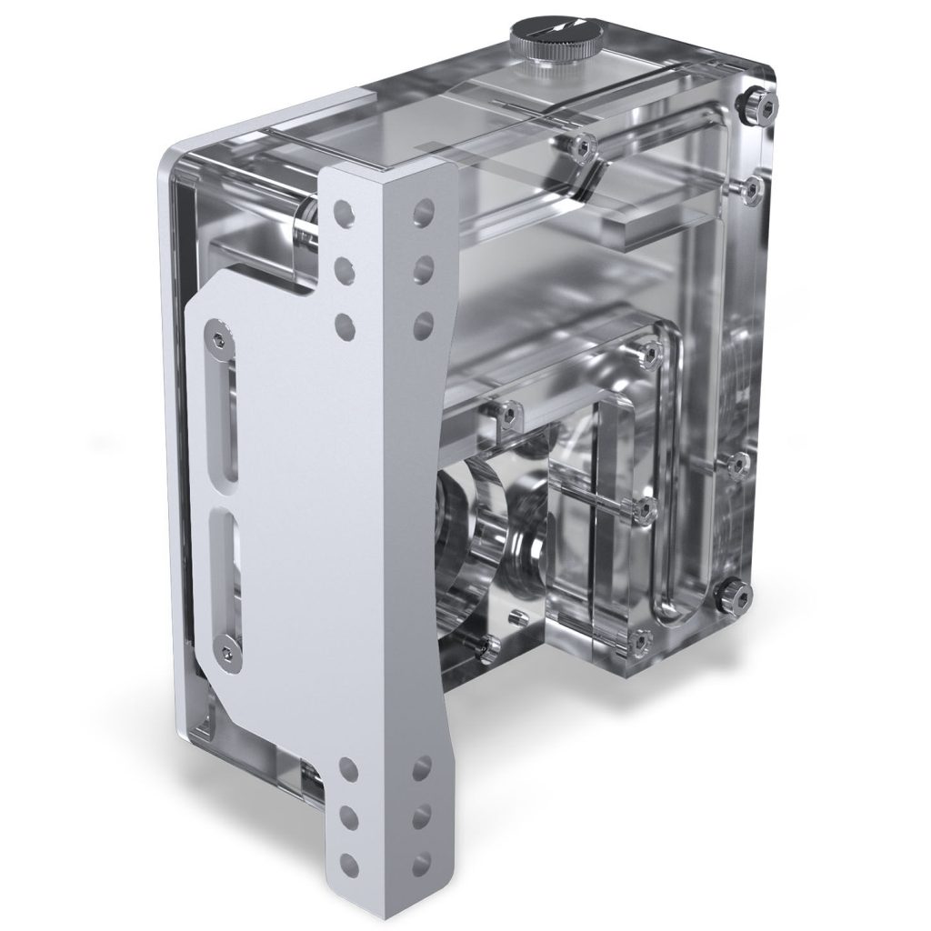 Phanteks Glacier EZ-Fit 120RES-DDC Body DDC reservoir, ARGB - 120mm, black