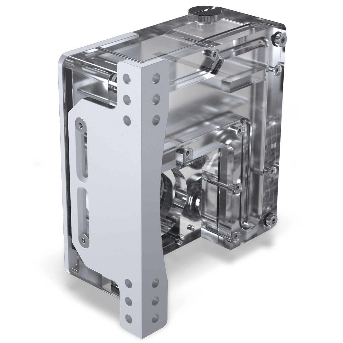 Phanteks Glacier EZ-Fit 120RES-DDC Body DDC reservoir, ARGB - 120mm, black