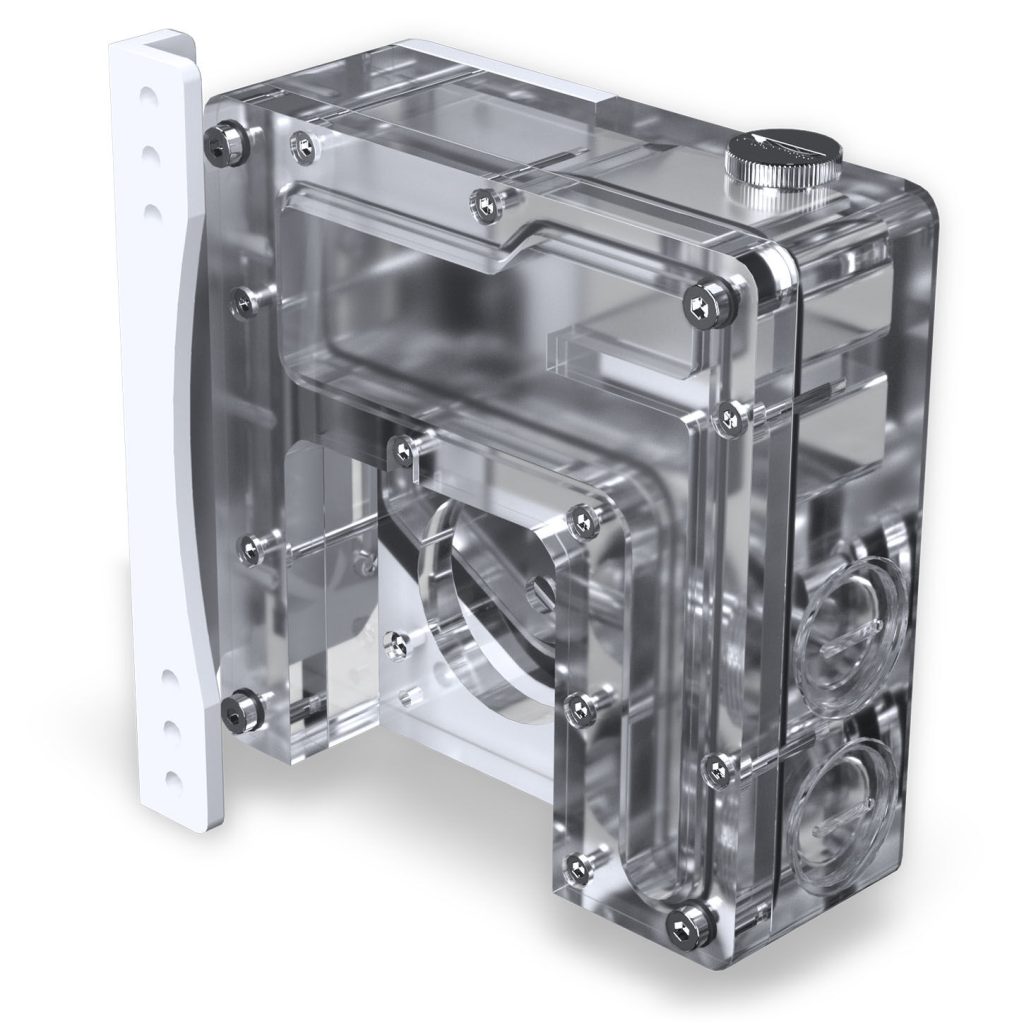 Phanteks Glacier EZ-Fit 120RES-DDC Body DDC reservoir, ARGB - 120mm, black