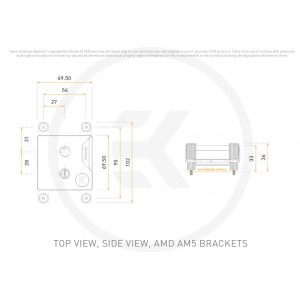 EK Waterblocks EK-Quantum Velocity3 1700/1851/AM5 - Acetal : image 5