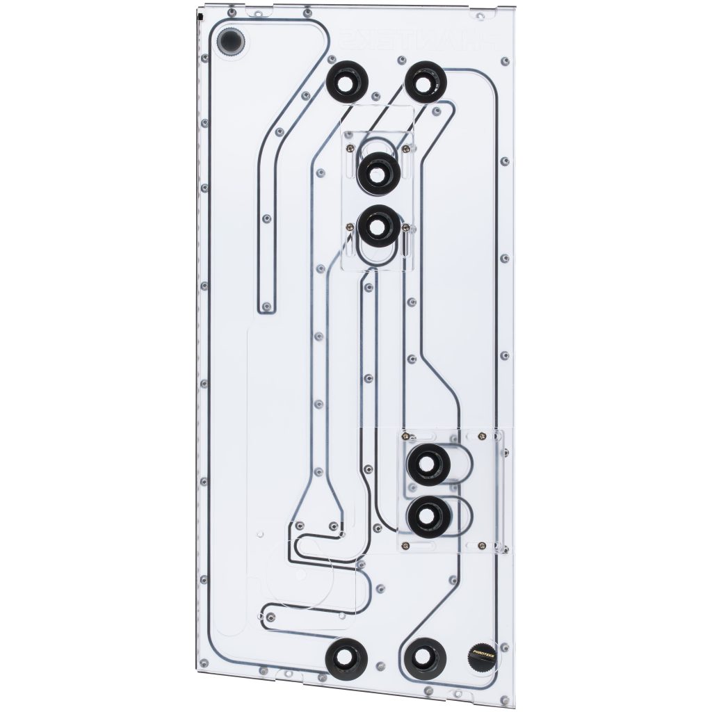 Phanteks Glacier EZ-Fit DIS-NV5 Distroplate, integrated EZ-Fittings - black : image 6