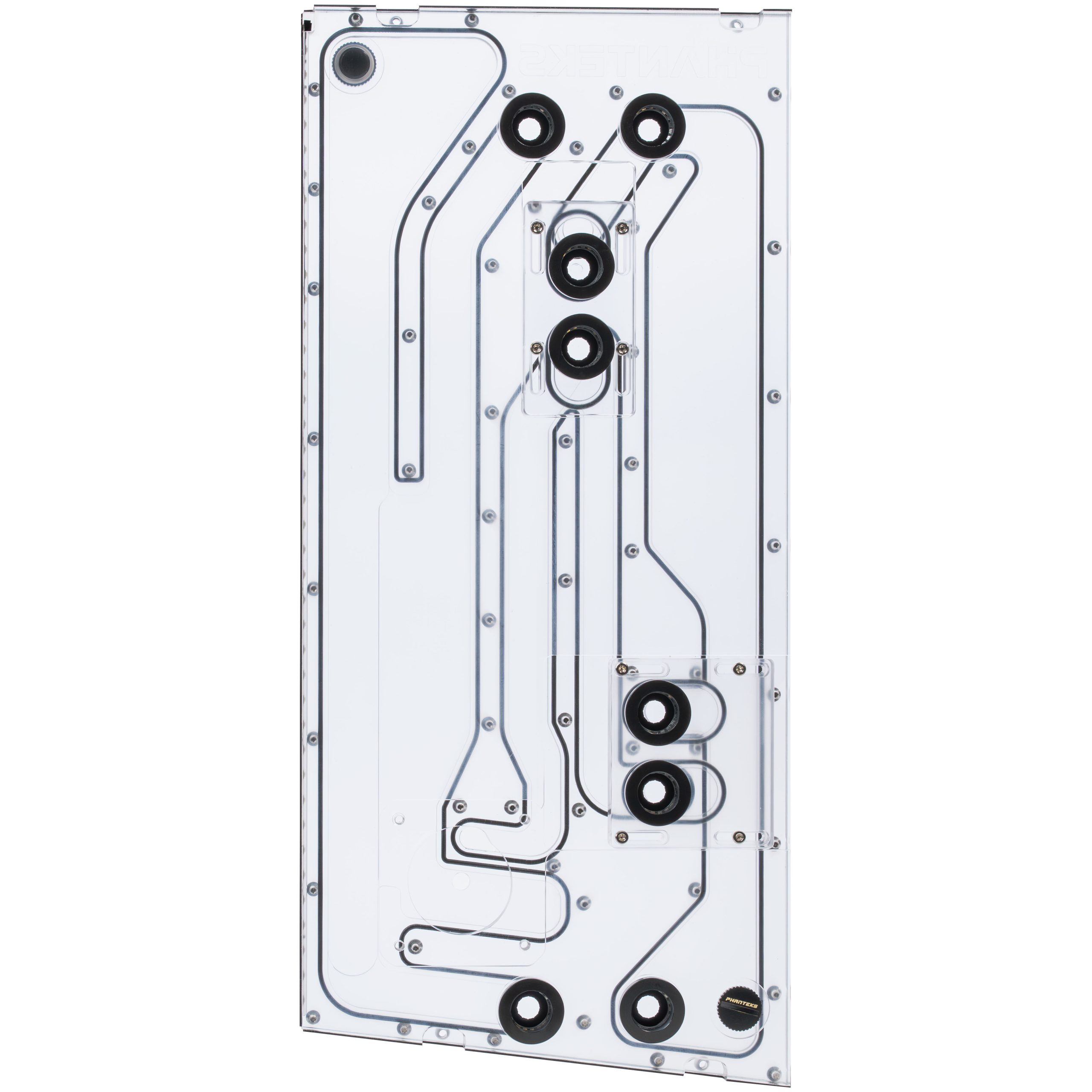 Phanteks Glacier EZ-Fit DIS-NV5 Distroplate, integrated EZ-Fittings - black : image 6