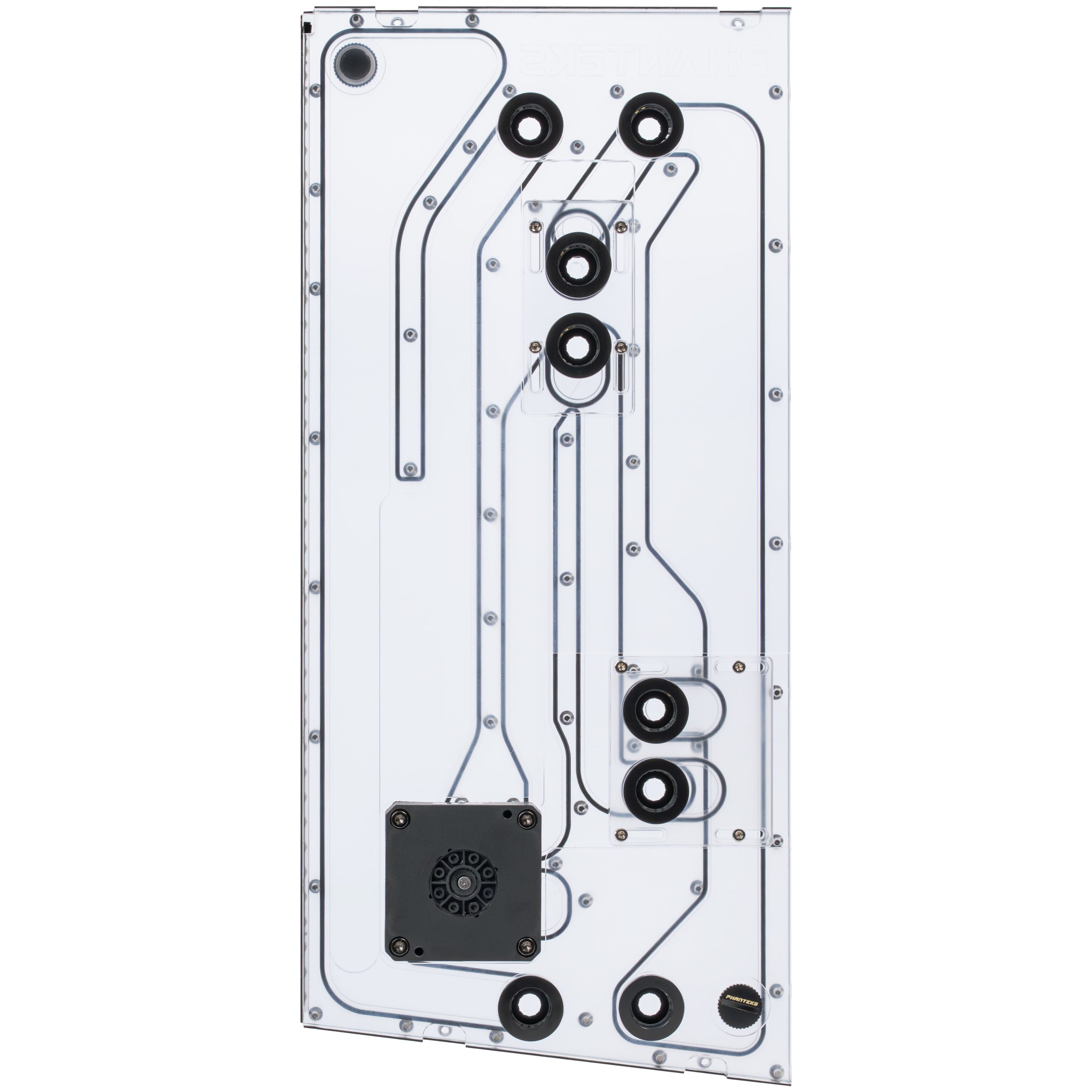 Phanteks Glacier EZ-Fit DIS-NV5 Distroplate, integrated EZ-Fittings - black : image 7