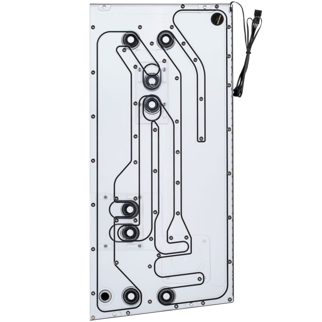 Phanteks Glacier EZ-Fit DIS-NV5 Distroplate, integrated EZ-Fittings - black : image 4