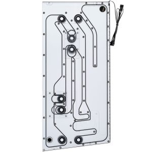Phanteks Glacier EZ-Fit DIS-NV5 Distroplate, integrated EZ-Fittings - black : image 4