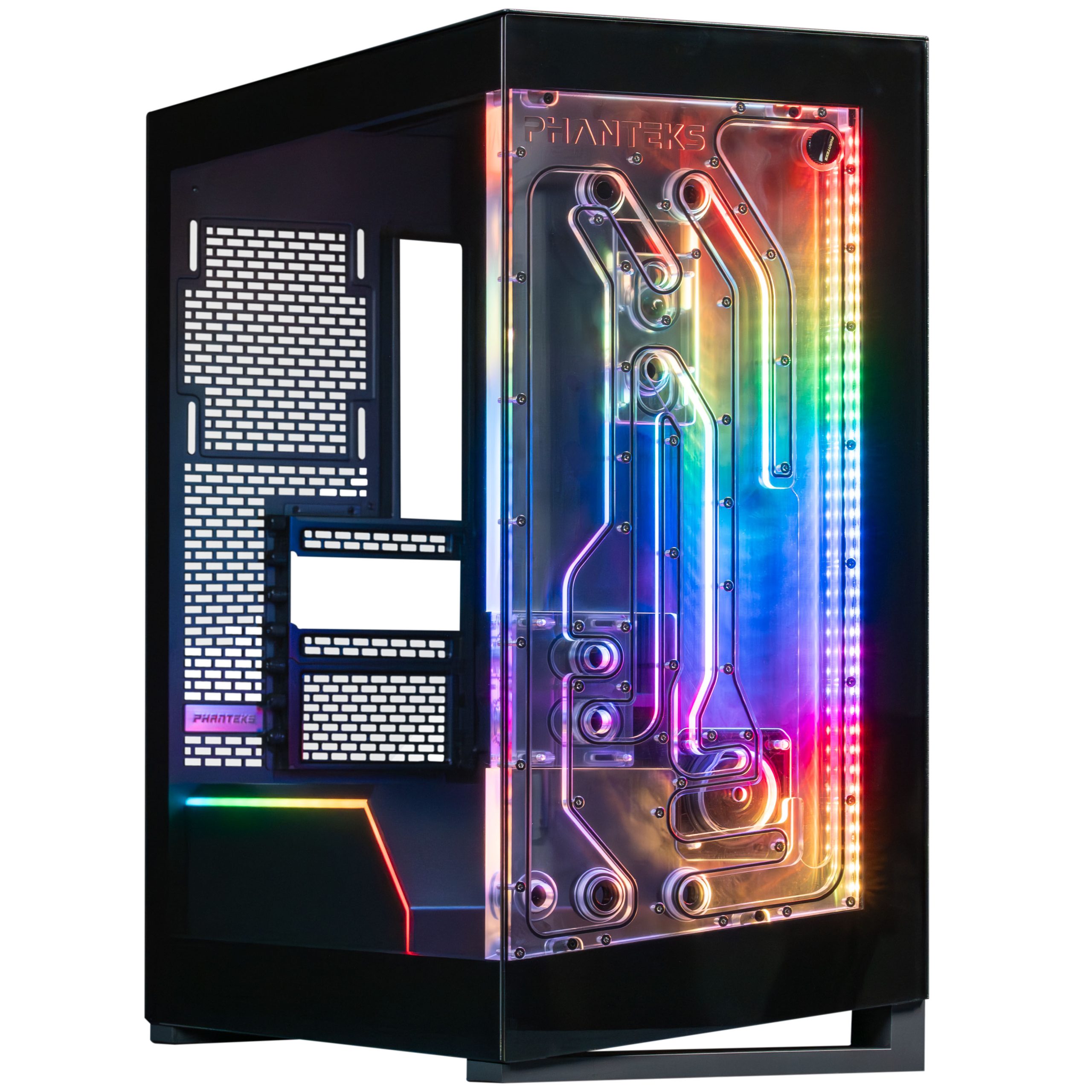Phanteks Glacier EZ-Fit DIS-NV5 Distroplate, integrated EZ-Fittings - black : image 2