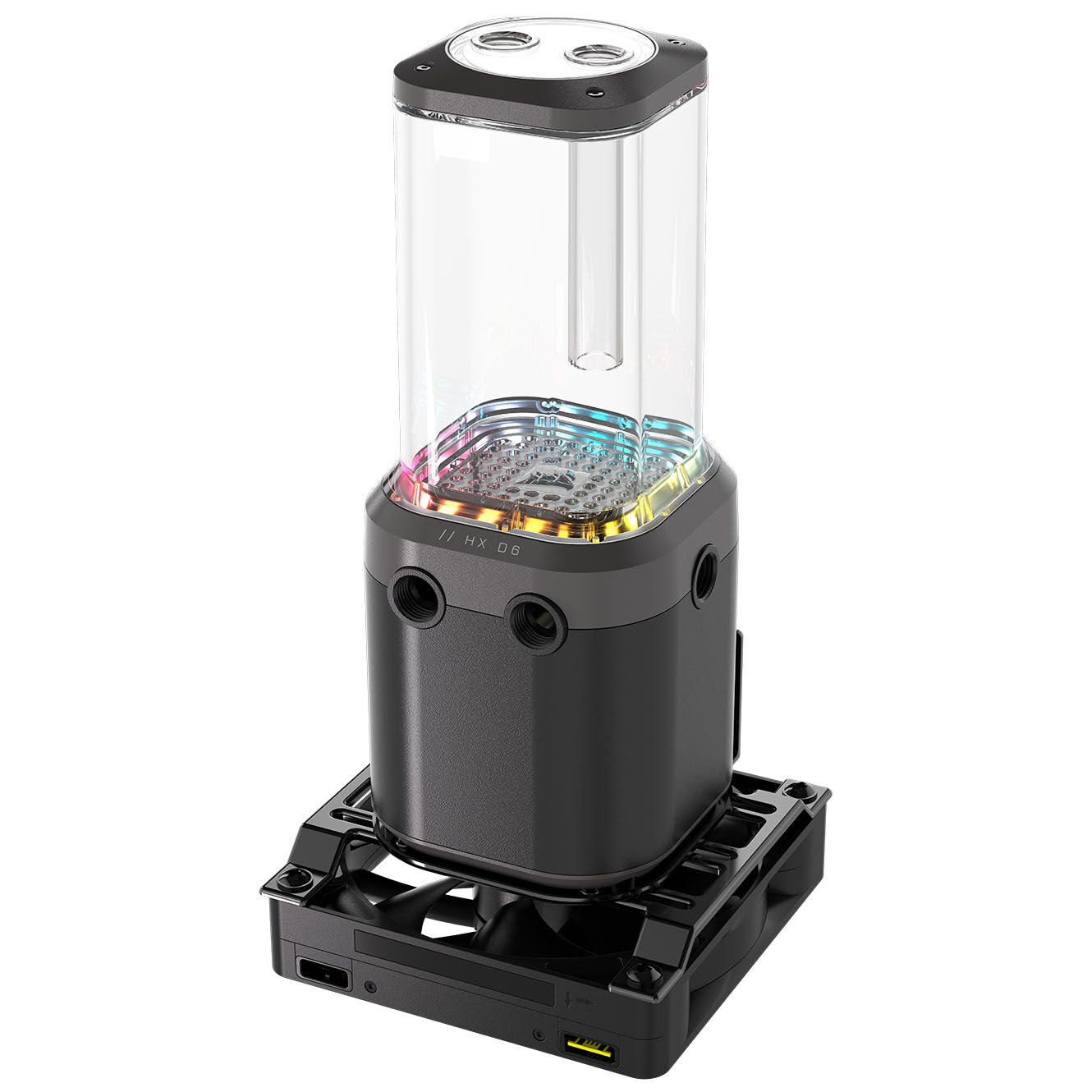 Corsair iCUE Link XD6 RGB Elite Pump Reservoir Combo - black
