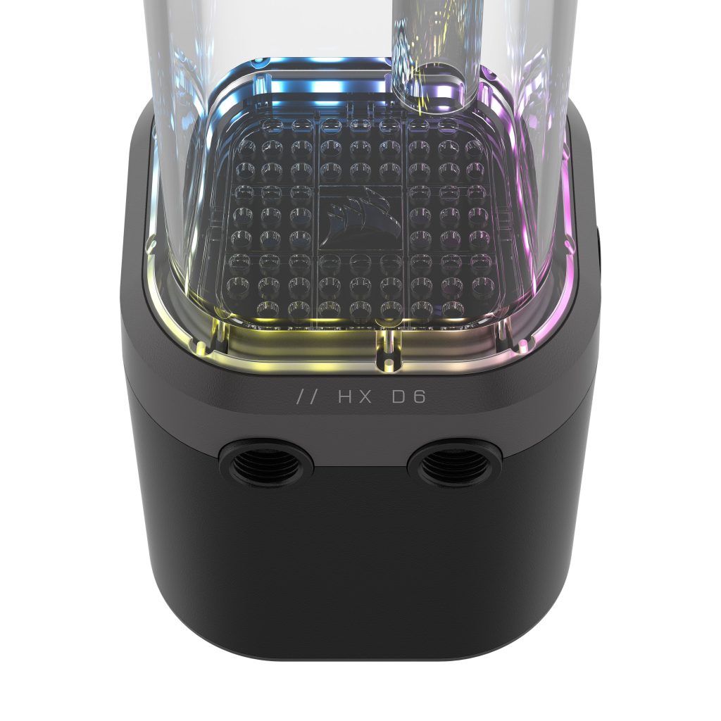 Corsair iCUE Link XD6 RGB Elite Pump Reservoir Combo - black