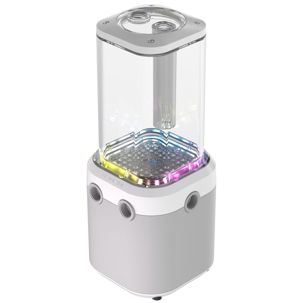 Corsair iCUE Link XD6 RGB Elite Pump Reservoir Combo - white