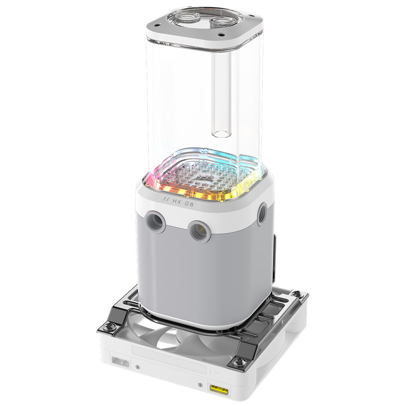 Corsair iCUE Link XD6 RGB Elite Pump Reservoir Combo - white