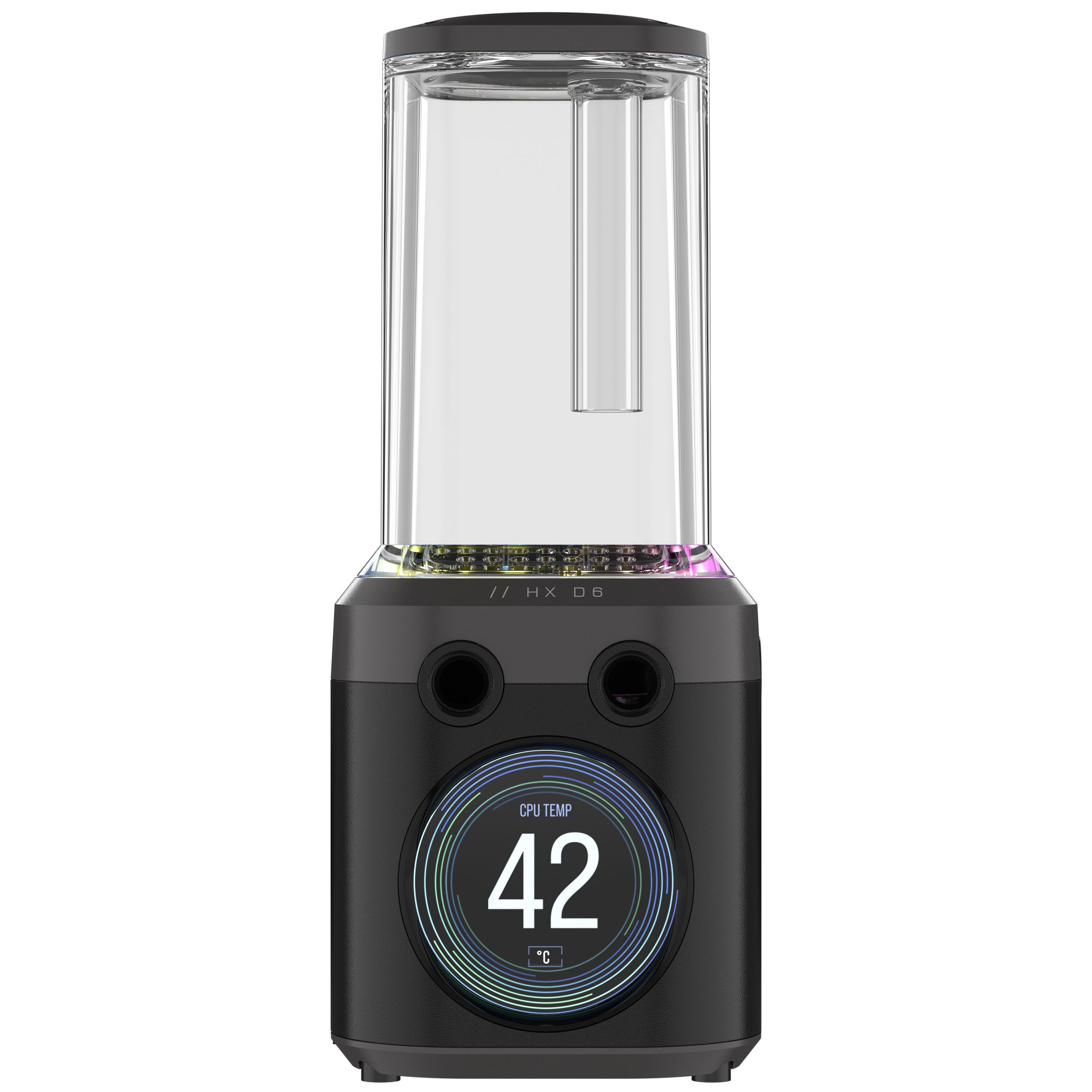 Corsair iCUE Link XD6 RGB Elite LCD Pump Reservoir Combo - black