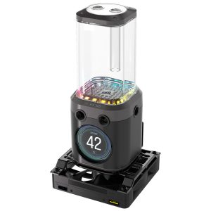 Corsair iCUE Link XD6 RGB Elite LCD Pump Reservoir Combo - black