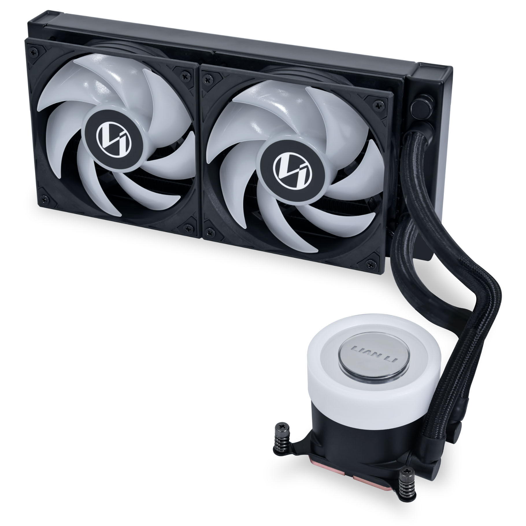 Lian Li GA II Lite RGB AiO Water Cooling System - 240mm, Black : image 2