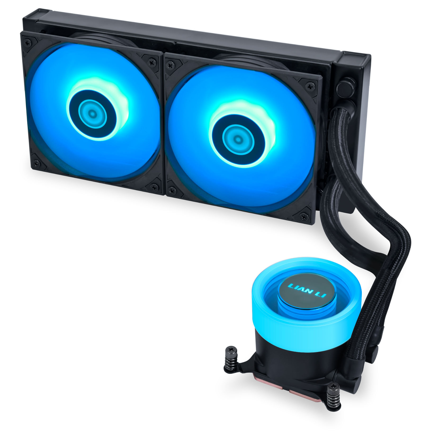 Lian Li GA II Lite RGB AiO Water Cooling System - 240mm, Black : image 1