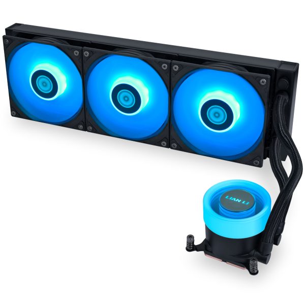 Lian Li GA II Lite RGB AiO Water Cooling System – 360mm, Black