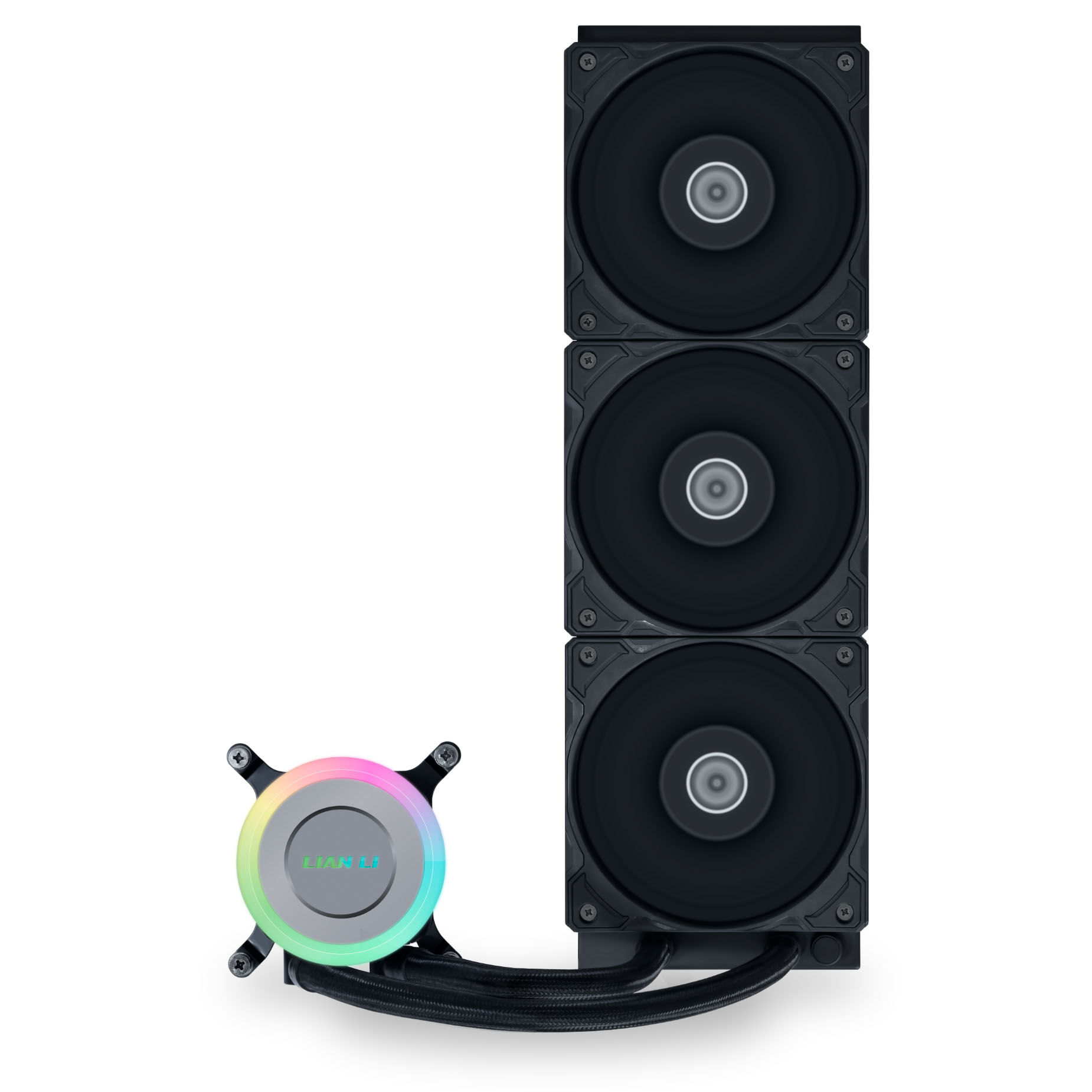 Lian Li GA II Lite Performance AiO Water Cooling System - 360mm, Black : image 3