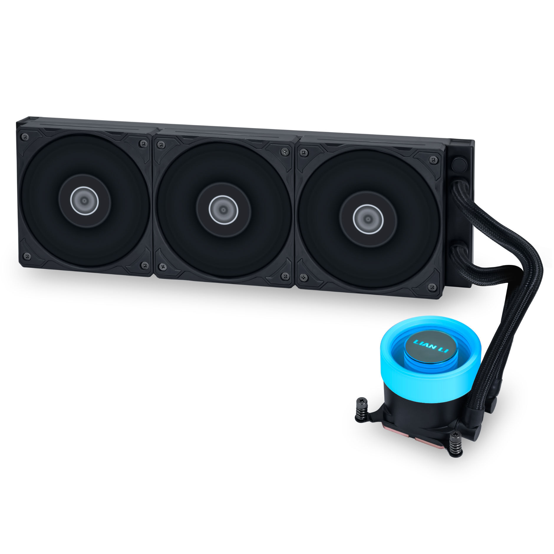 Lian Li GA II Lite Performance AiO Water Cooling System - 360mm, Black : image 1