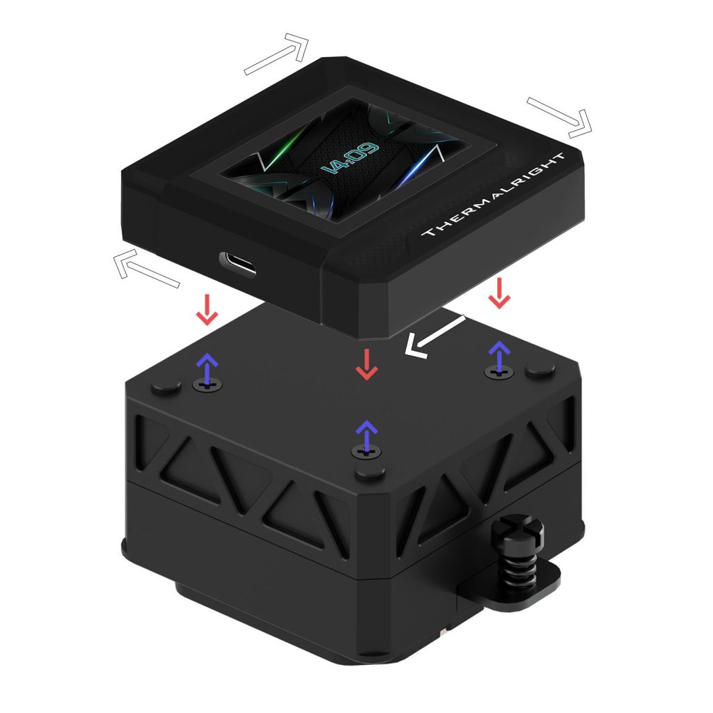 Thermalright Frozen Warframe SE water cooling, ARGB - 360mm, black : image 5