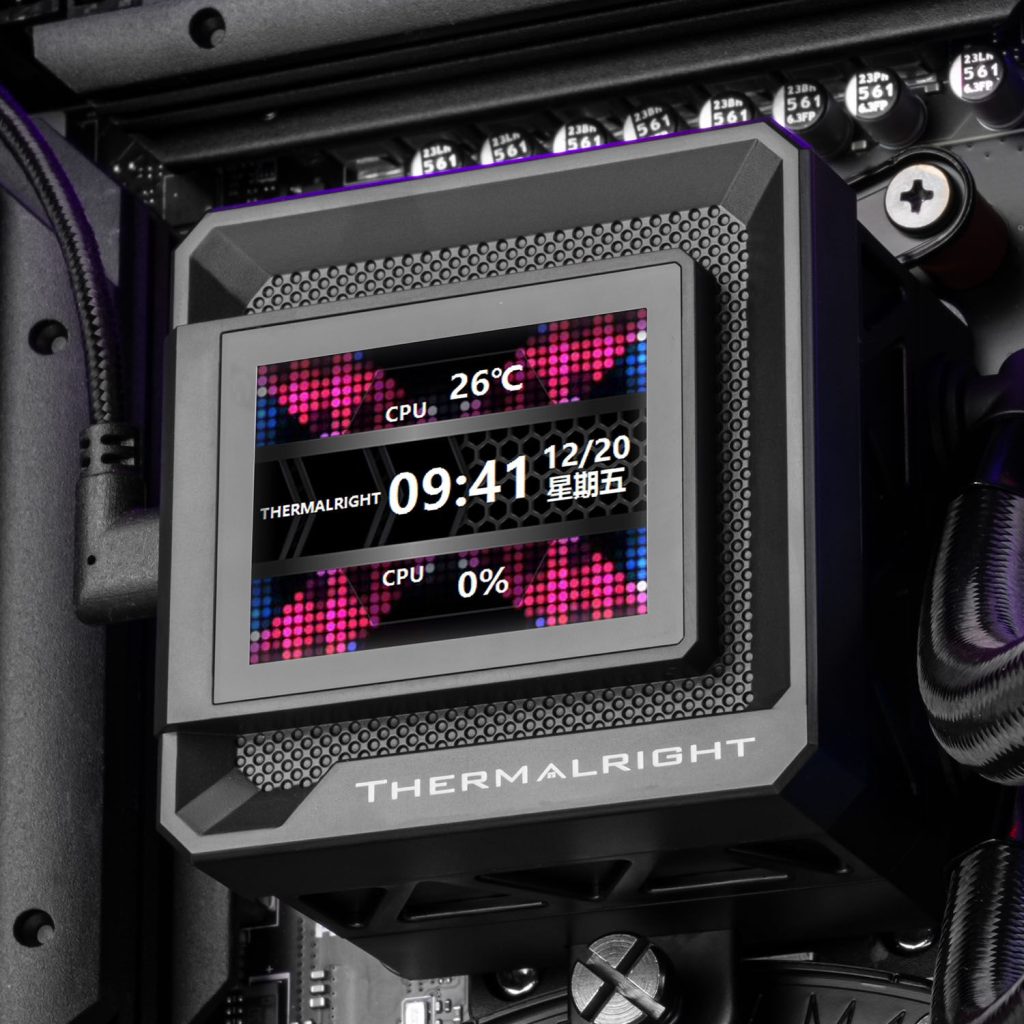Thermalright Frozen Warframe SE water cooling, ARGB - 360mm, black : image 8