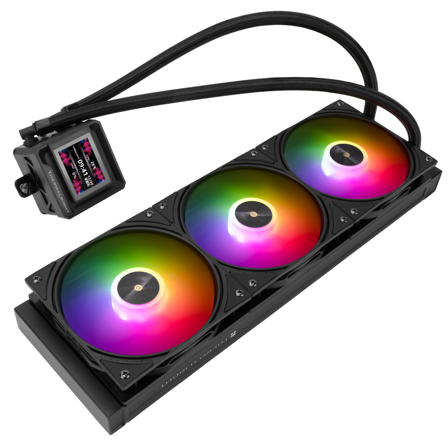 Thermalright Frozen Warframe SE water cooling, ARGB - 360mm, black : image 3