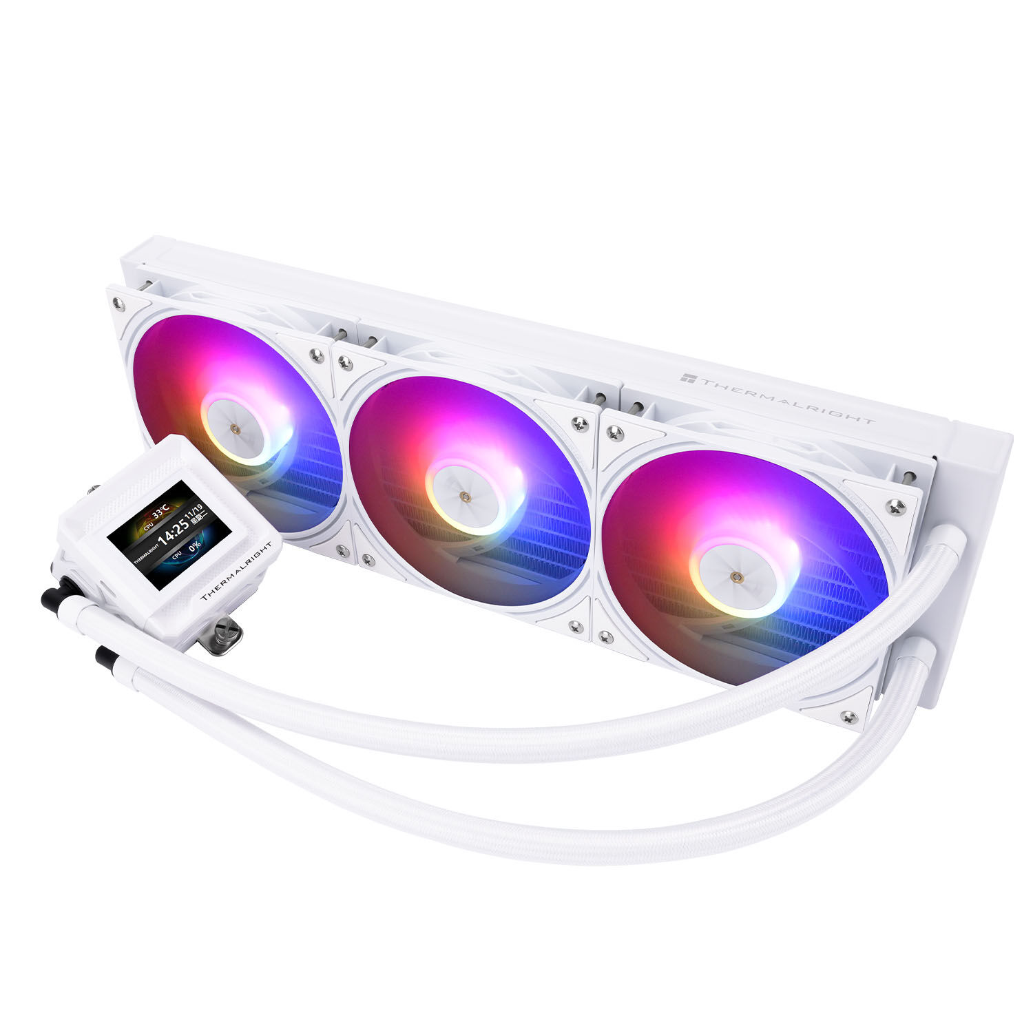 Thermalright Frozen Warframe SE water cooling, ARGB - 360mm, white