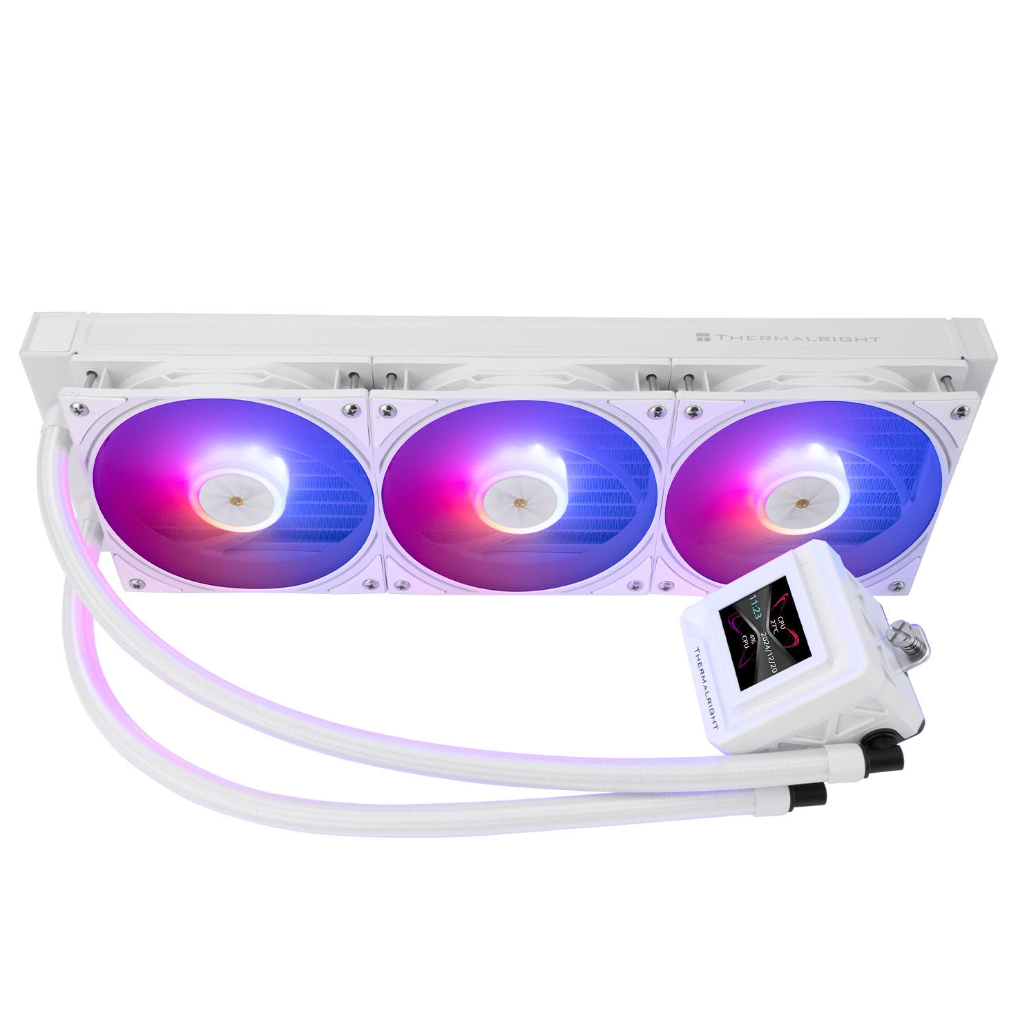 Thermalright Frozen Warframe SE water cooling, ARGB - 360mm, white