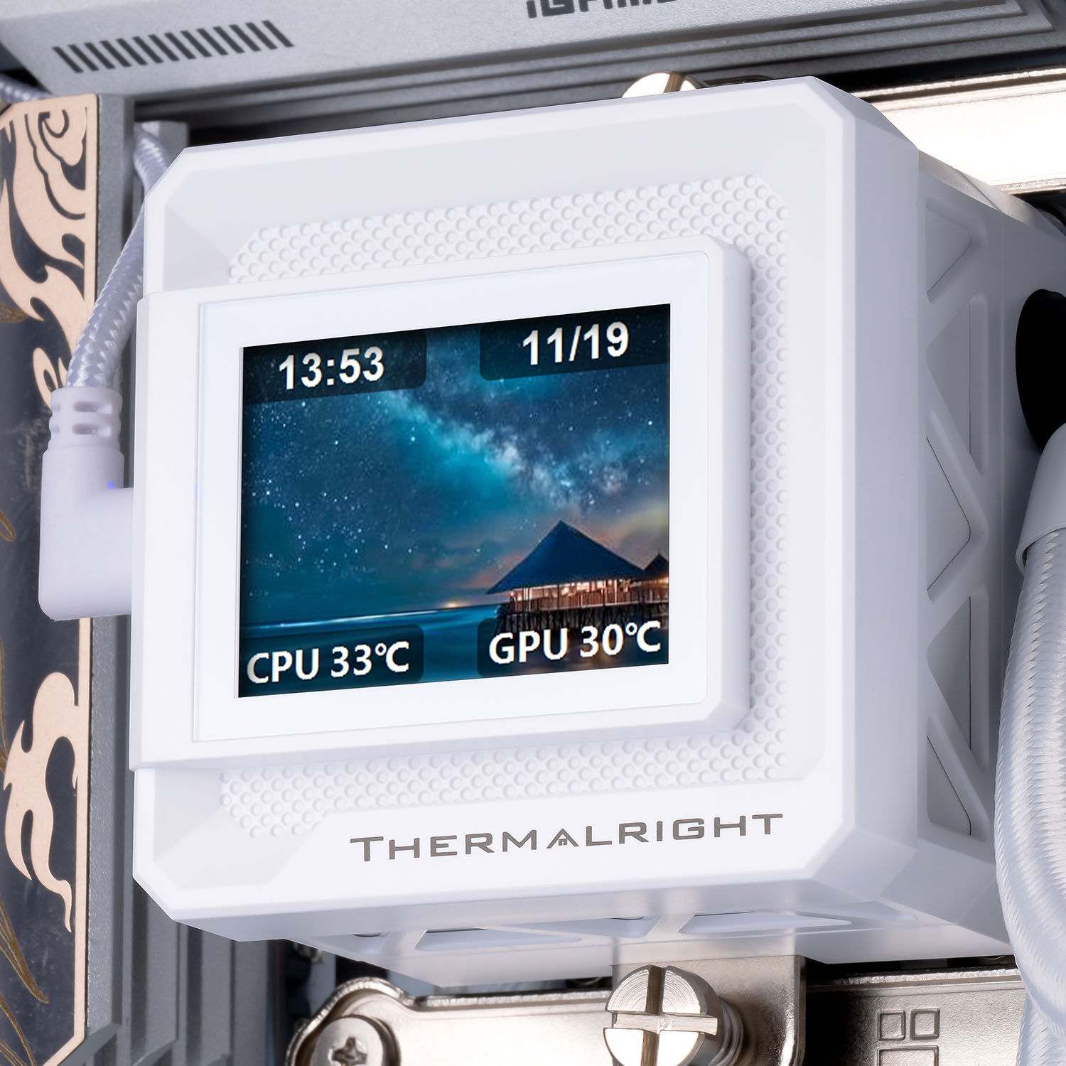 Thermalright Frozen Warframe SE water cooling, ARGB - 360mm, white