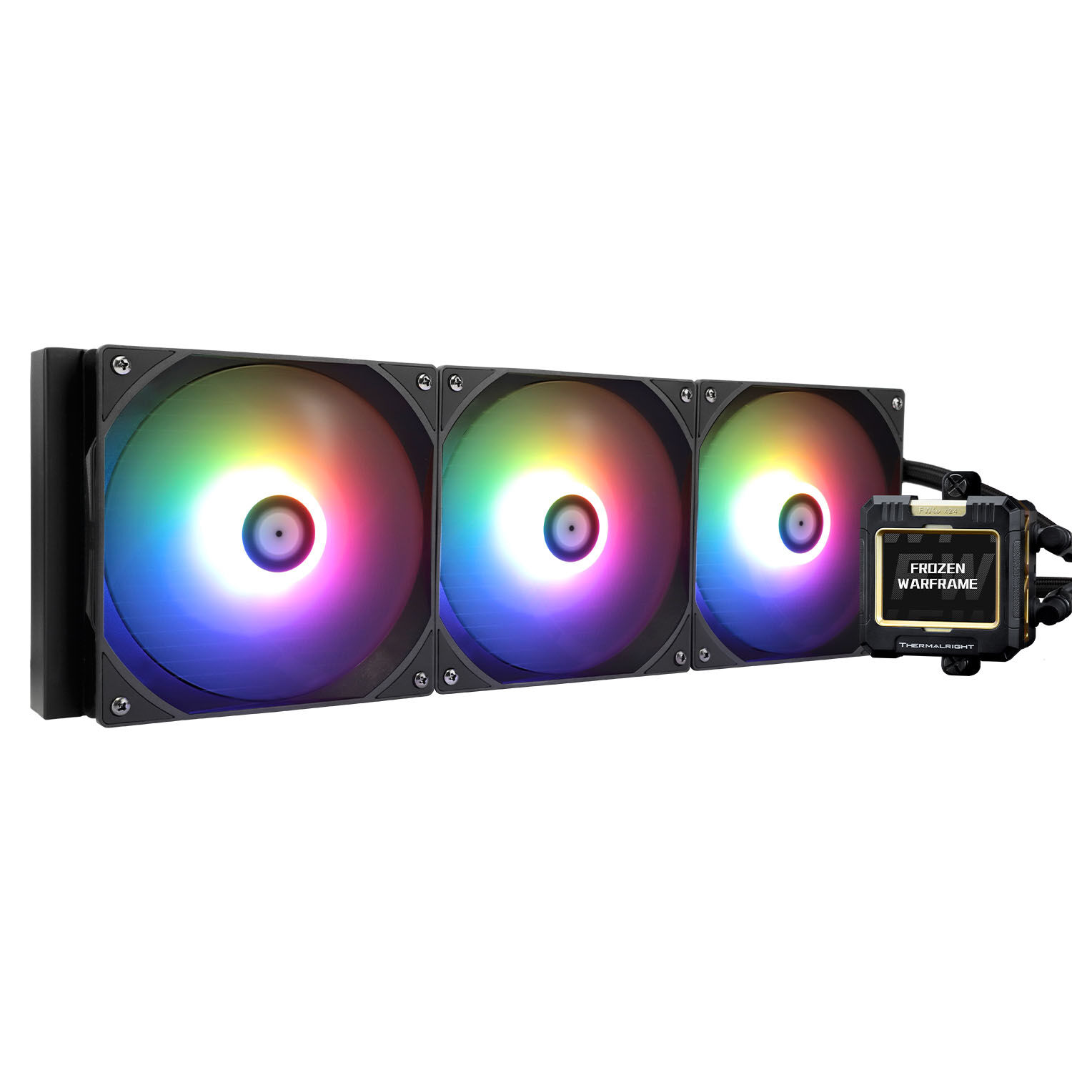 Thermalright Frozen Warframe water cooling, ARGB - 420mm, black