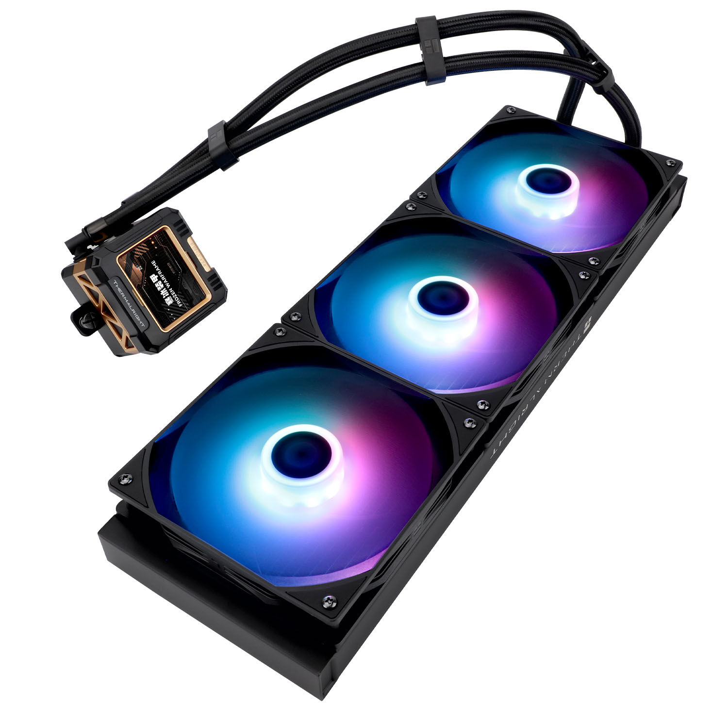 Thermalright Frozen Warframe water cooling, ARGB - 420mm, black