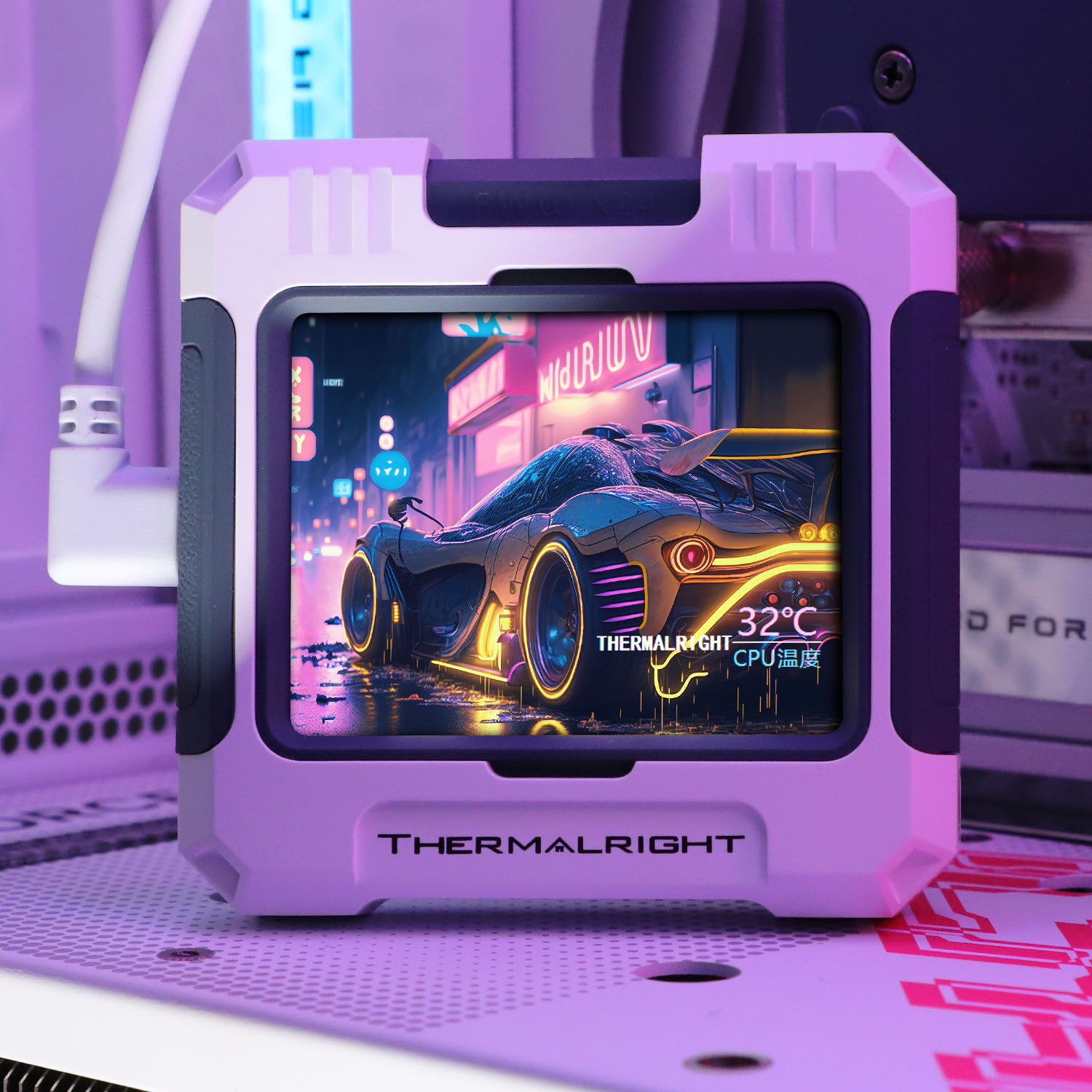 Thermalright Frozen Warframe water cooling, ARGB - 420mm, white
