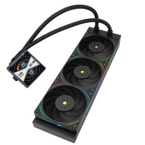 Thermalright Hyper Vision UB AiO Water Cooling System, ARGB, Intel and AMD Sockets - 360mm, Black