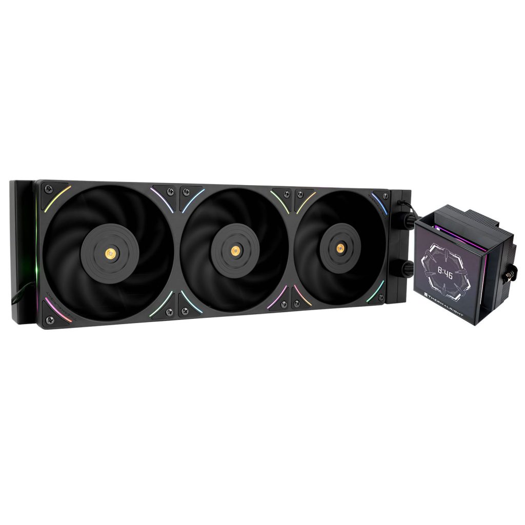 Thermalright Hyper Vision UB AiO Water Cooling System, ARGB, Intel and AMD Sockets - 360mm, Black