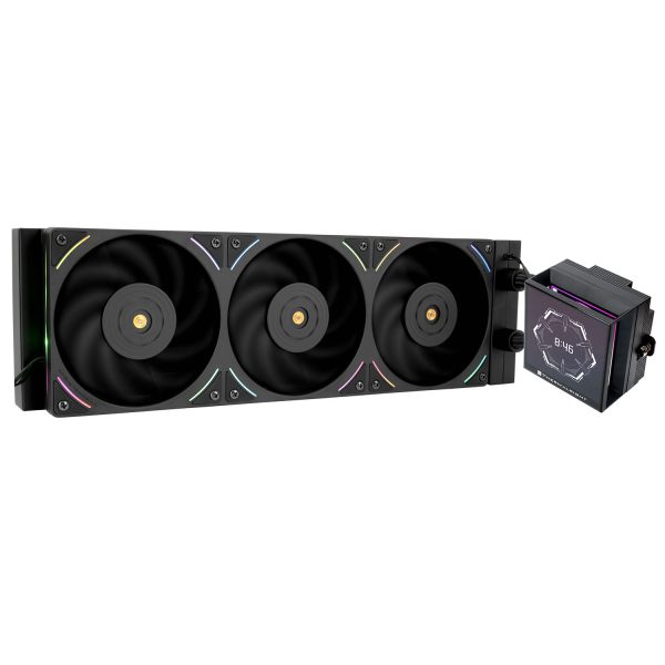 Thermalright Hyper Vision UB AiO Water Cooling System, ARGB, Intel and AMD Sockets – 360mm, Black