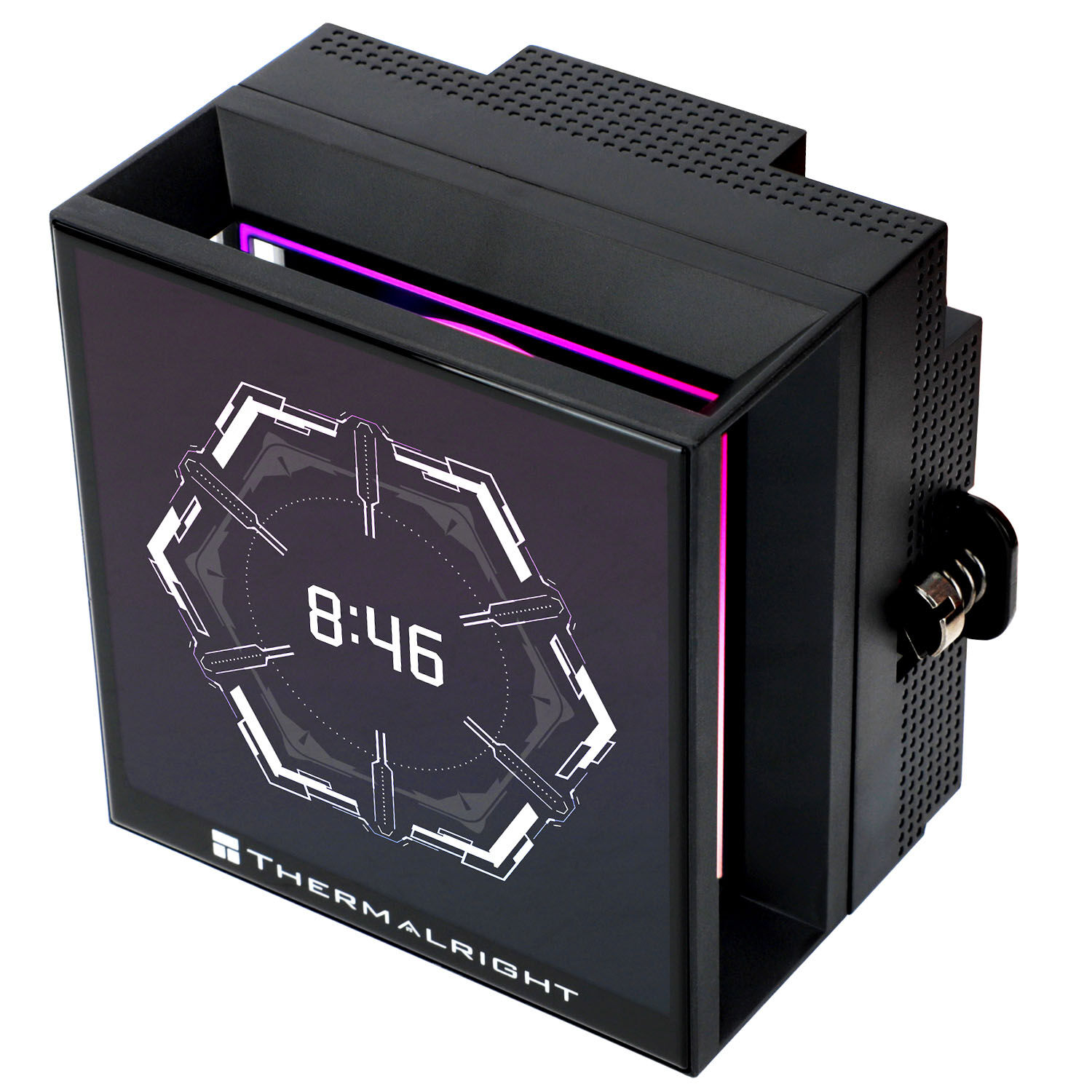 Thermalright Hyper Vision UB AiO Water Cooling System, ARGB, Intel and AMD Sockets - 360mm, Black