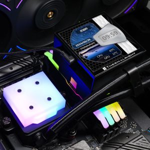 Thermalright Hyper Vision UB AiO Water Cooling System, ARGB, Intel and AMD Sockets - 360mm, Black