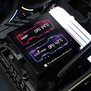 Thermalright Hyper Vision UB AiO Water Cooling System, ARGB, Intel and AMD Sockets - 360mm, Black