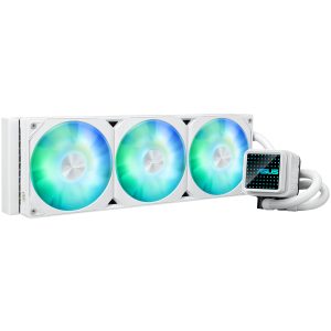 ASUS PRIME LC 360 ARGB AiO water cooler - 360mm, white : image 1