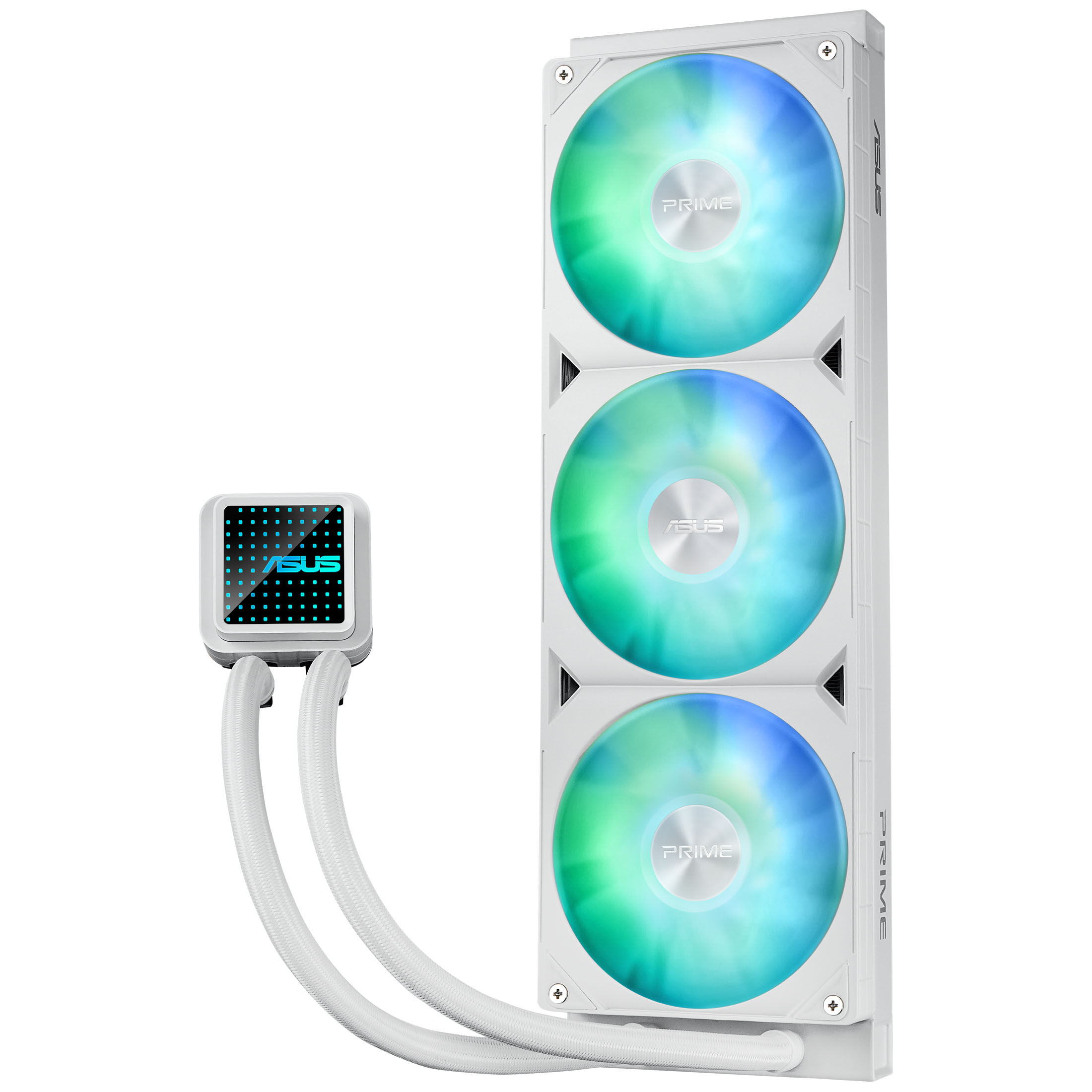 ASUS PRIME LC 360 ARGB AiO water cooler - 360mm, white : image 4